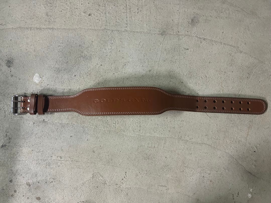 G3324 プロレザーウエイトトレーニングベルト M