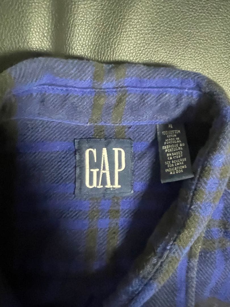 old gap ヘビネル 青