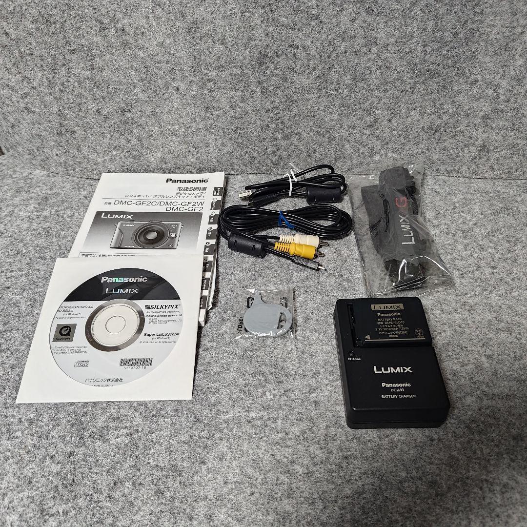 Panasonic/LUMIX/DMC-GF2/動作確認済み/付属品有り
