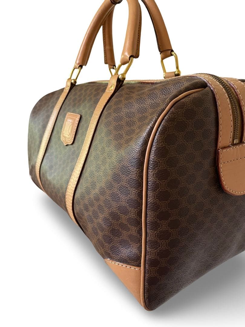 ✨CELINE セリーヌ マカダム ボストンバッグ 旅行鞄 ヴィンテージ