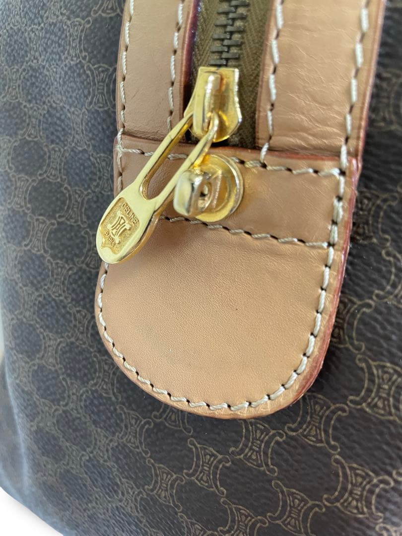 ✨CELINE セリーヌ マカダム ボストンバッグ 旅行鞄 ヴィンテージ