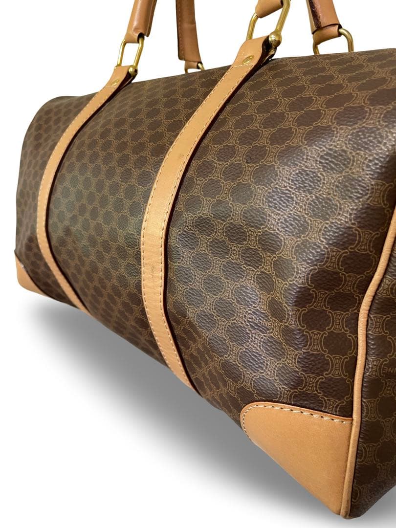 ✨CELINE セリーヌ マカダム ボストンバッグ 旅行鞄 ヴィンテージ