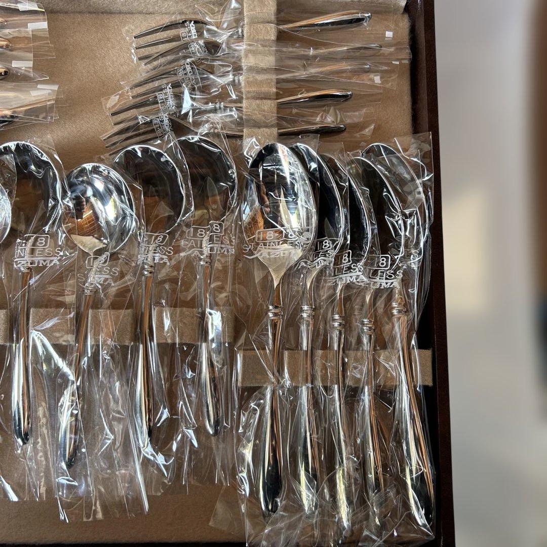 アズマ　18/18 ステンレスカトラリーセット 25点