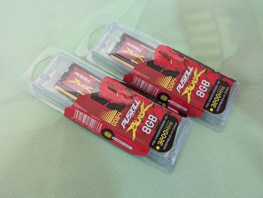 【新品未開封】16GB(8GB 2枚) DDR4メモリ 3200MHz ノート用