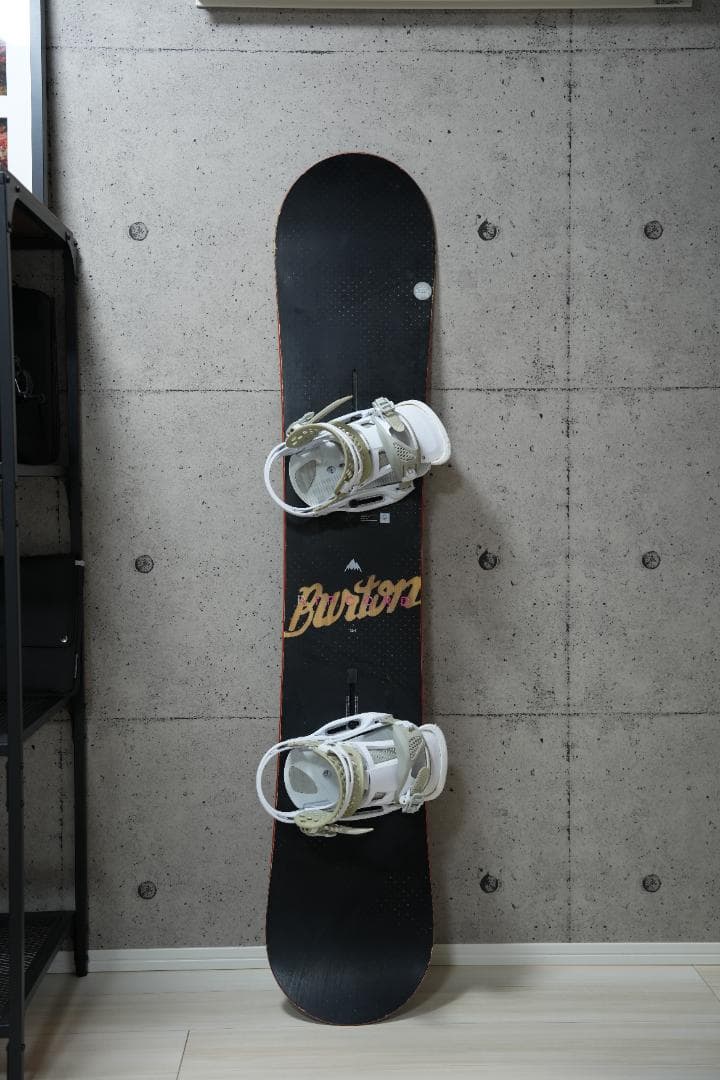 Burton スノーボード ブラック ビンディング付き