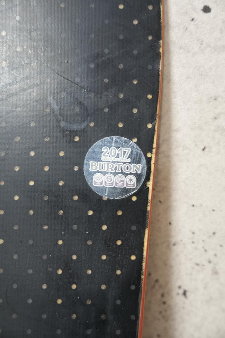 Burton スノーボード ブラック ビンディング付き