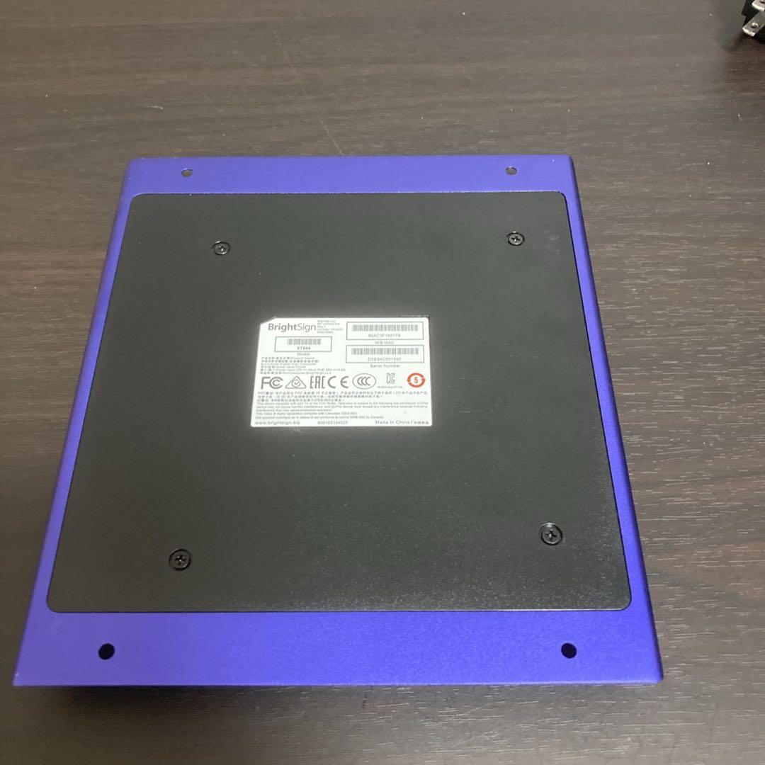 【美品】BrightSign XT244 デジタルサイネージプレーヤー XT4