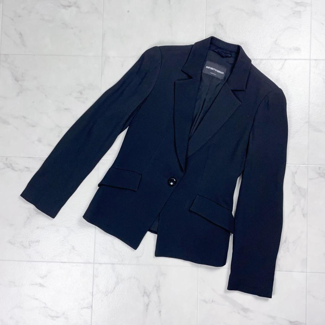 エンポリオアルマーニ セットアップパンツスーツ ブラック サイズ38*HD227