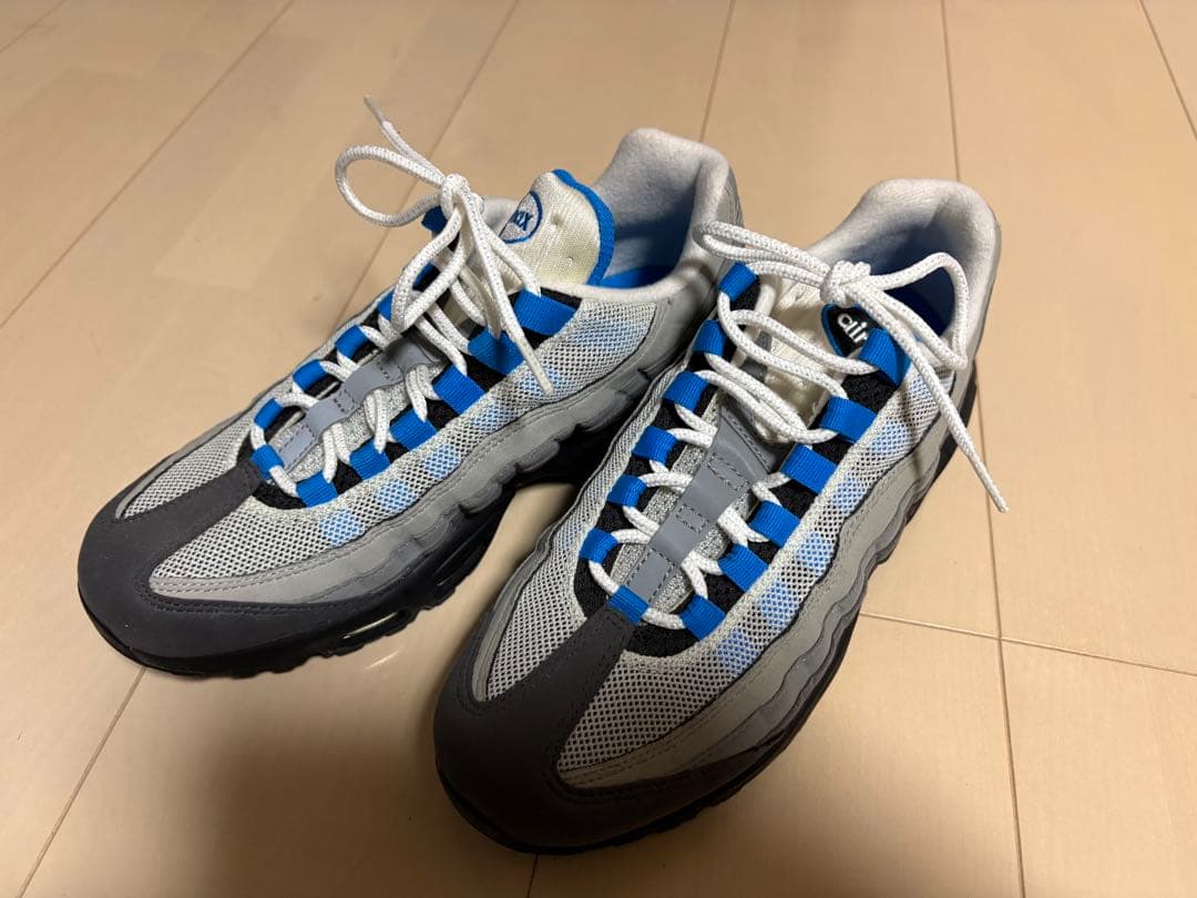 新品　エアマックス95 クリスタルブルー