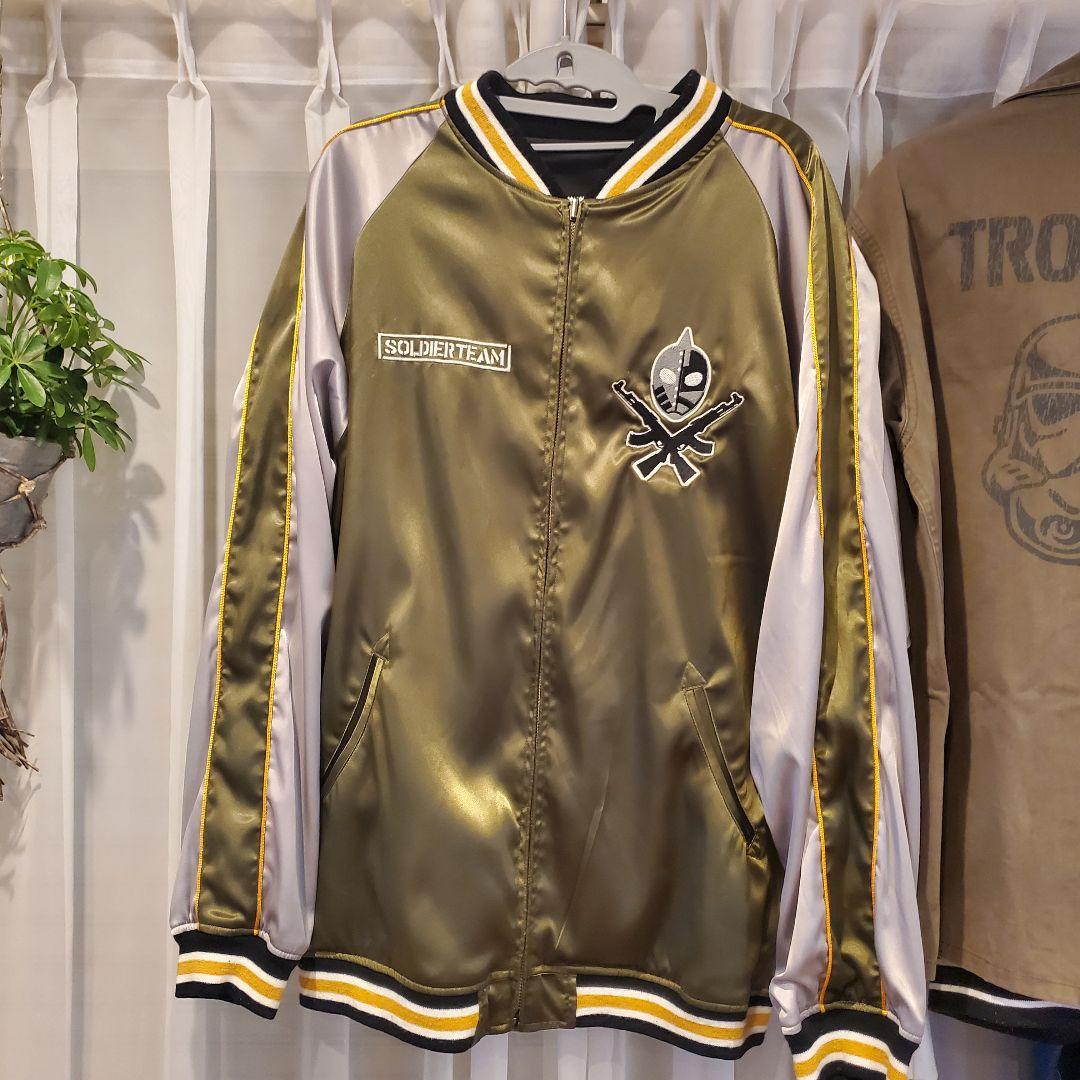 キン肉マンスカジャン SOLDIER TEAM スカジャン メンズ