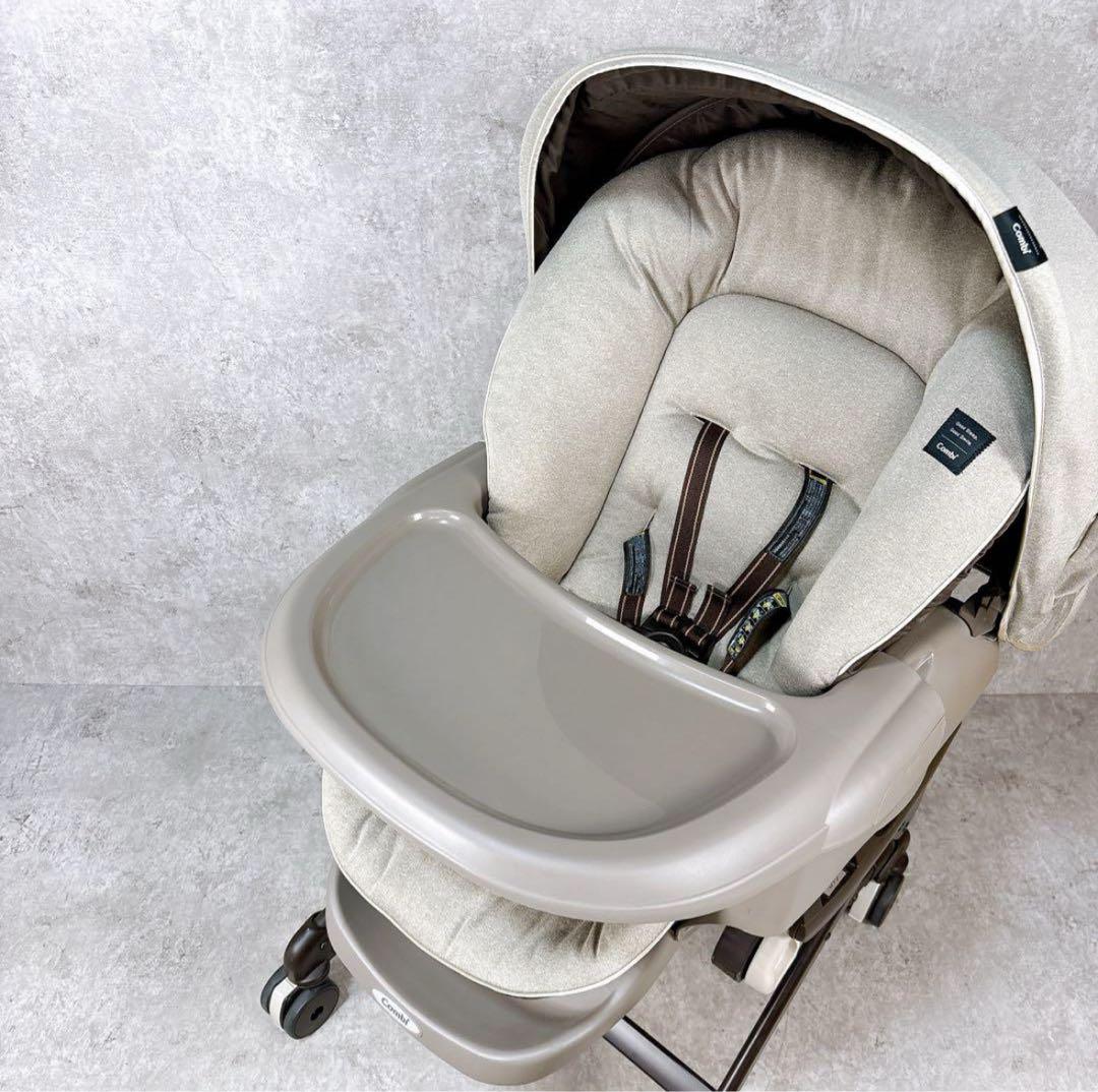 【美品】Combi ネムリラ bedi 手動 ハイローチェア おやすみドーム