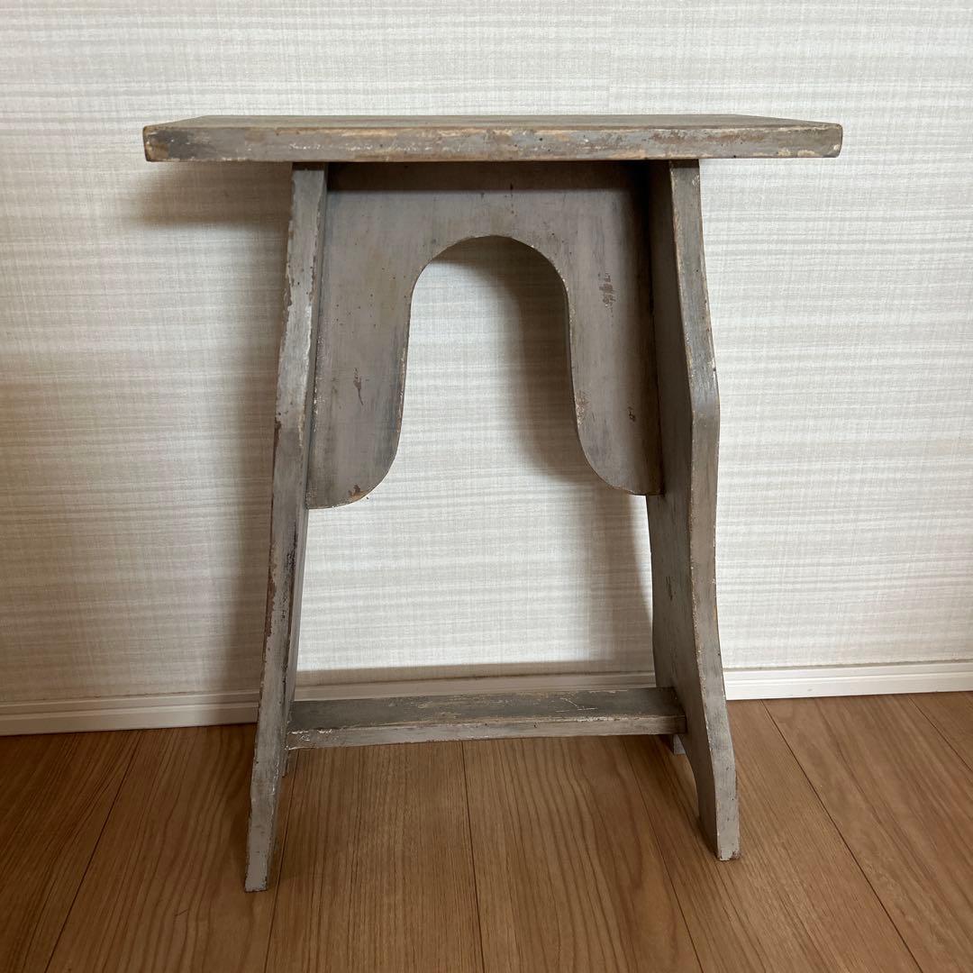 フランスアンティーク　スツール　コンソール　ブロカント　シャビー