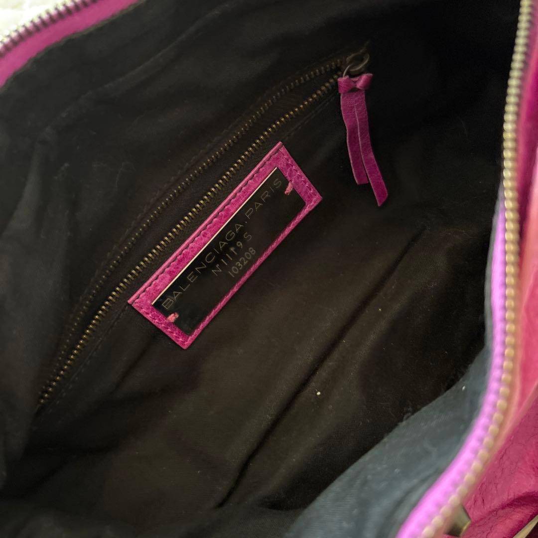 d*4様 バレンシアガ バック パープル