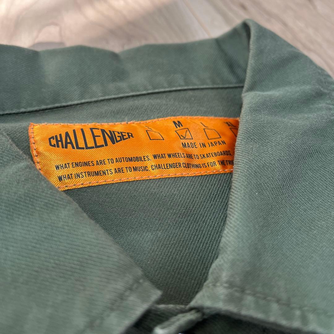 オリーブ 長袖シャツ challenger PORKCHOP 長瀬智也
