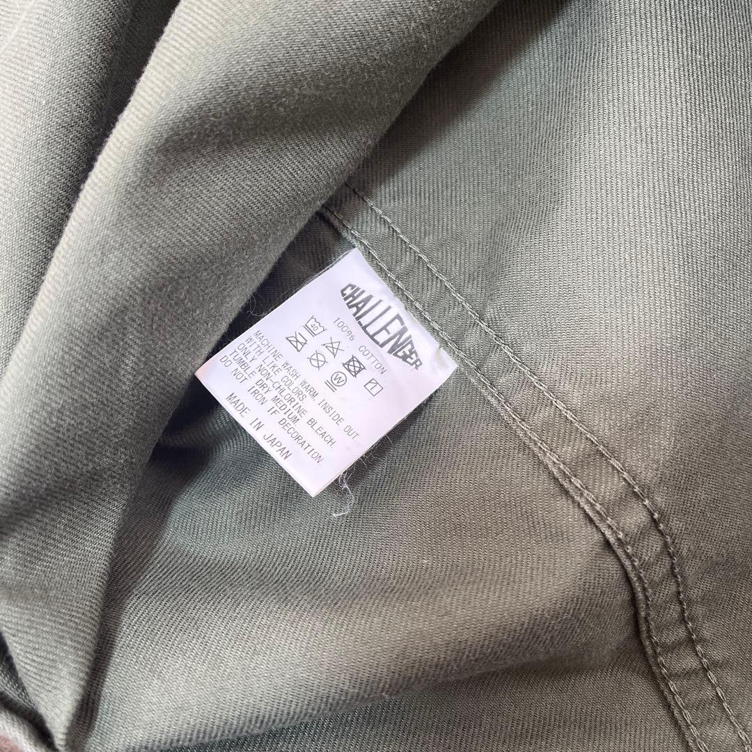 オリーブ 長袖シャツ challenger PORKCHOP 長瀬智也