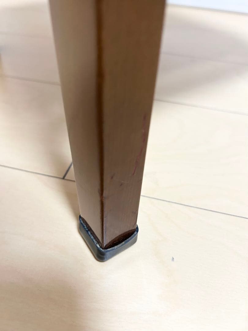 ピアノ　トムソン椅子　木目　茶　ウォールナット