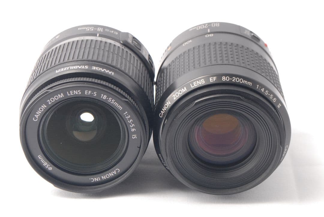 Canon EOS Kiss X2 ★ 一眼レフ望遠レンズ付Wレンズ手振れ補正☆