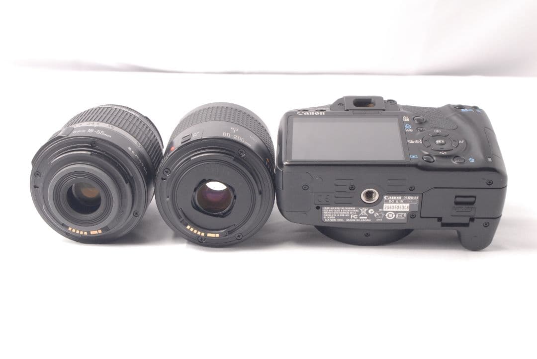 Canon EOS Kiss X2 ★ 一眼レフ望遠レンズ付Wレンズ手振れ補正☆