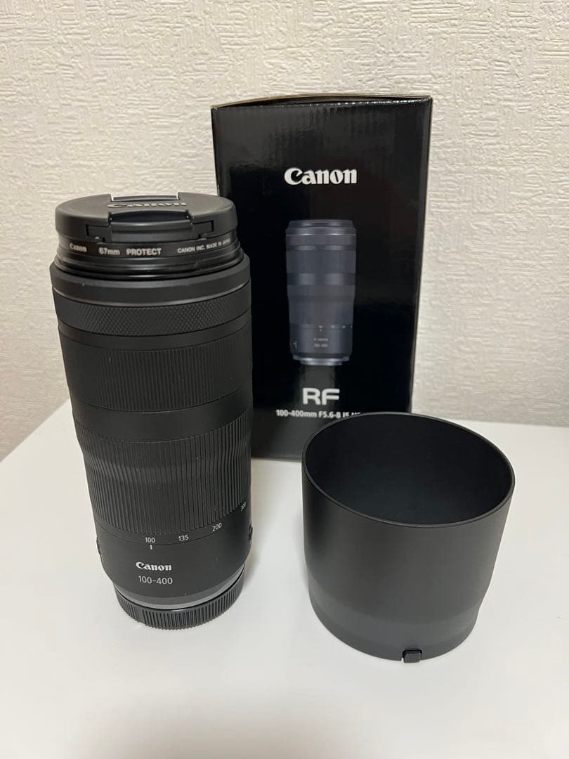 レンズ(ズーム) Canon RF100-400mm F5.6-8 IS USM + ET-74B