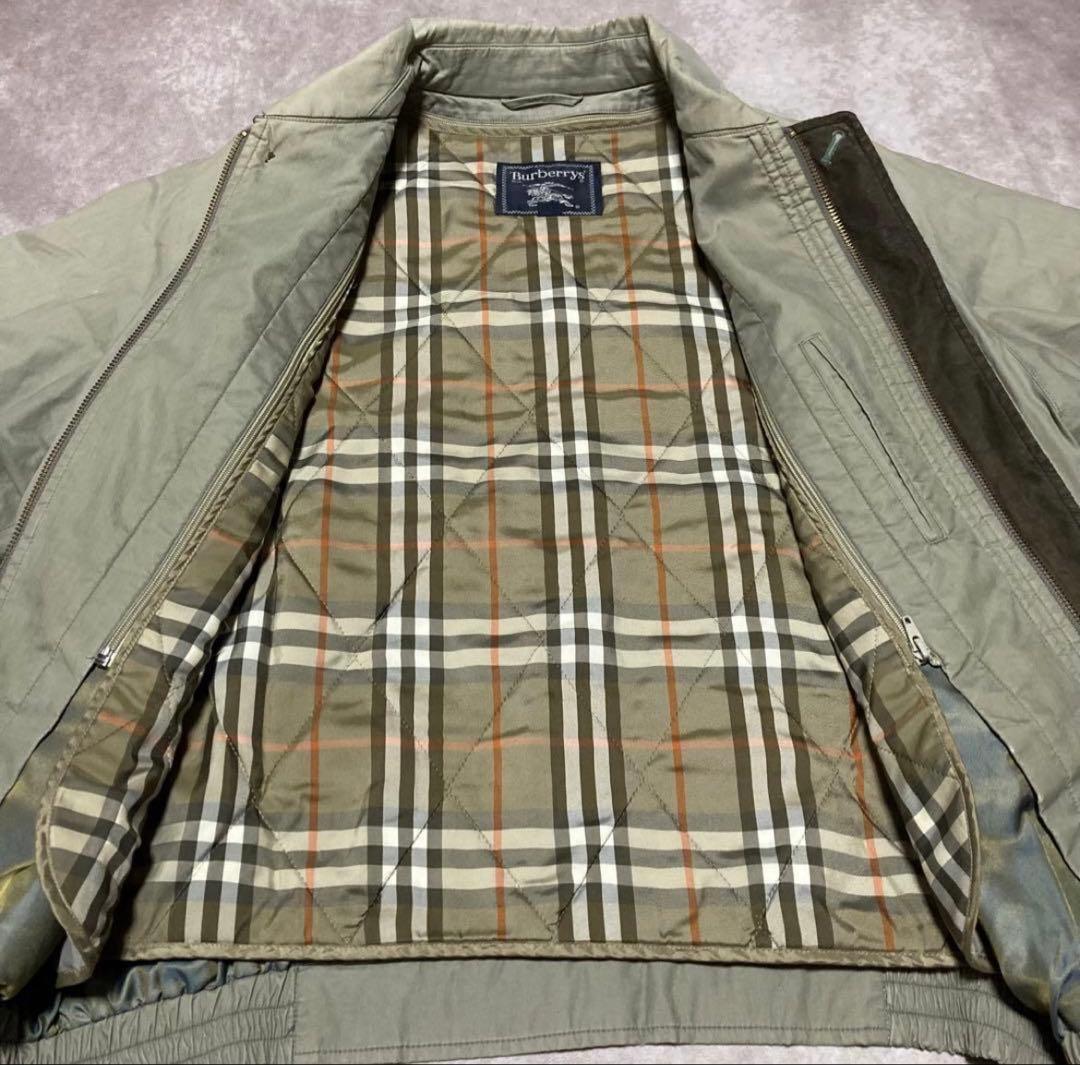 バーバリーズ　BURBERRYS　ブルゾン　スウィングトップ　ノバチェック　MA