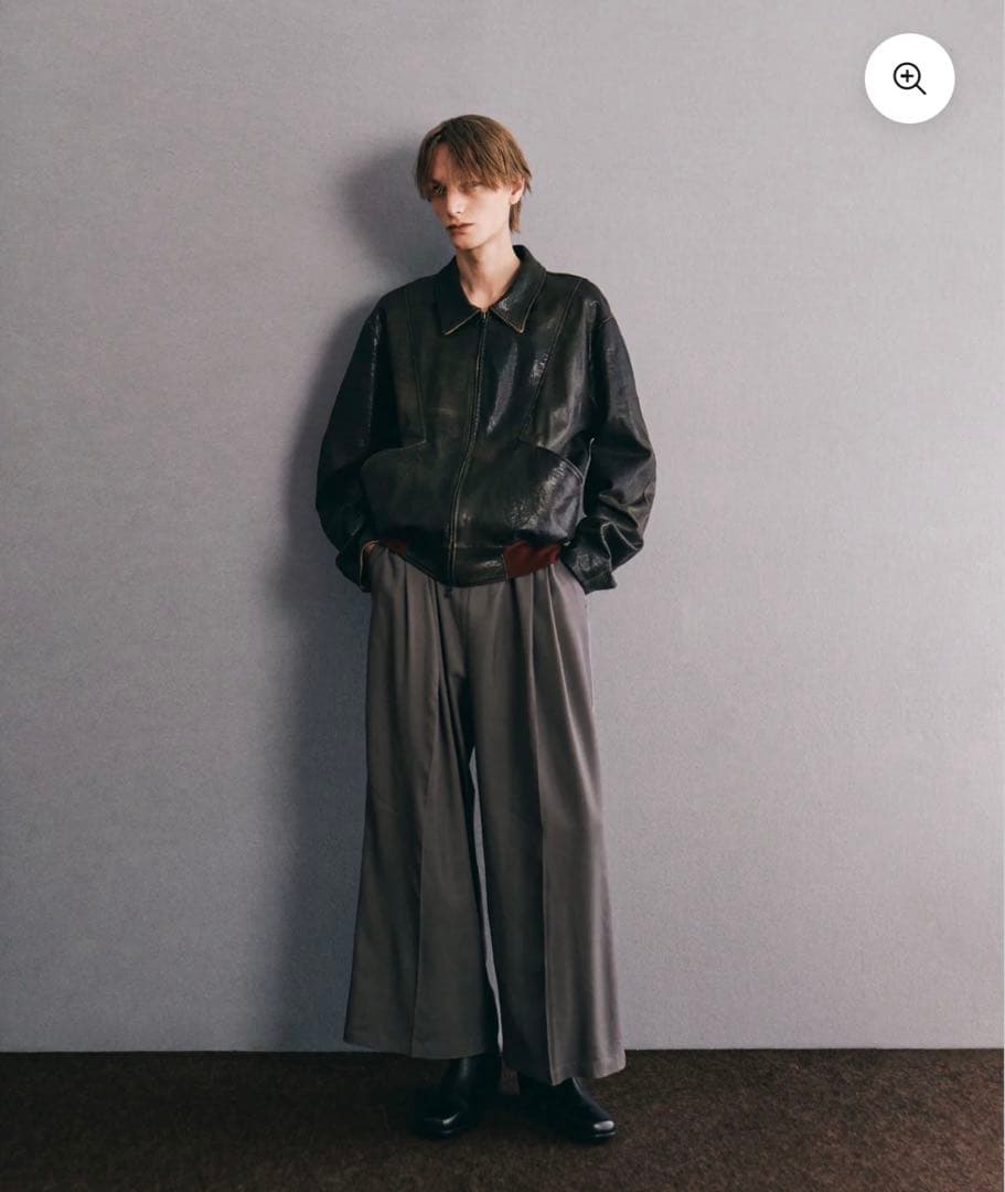 【サイズＬ】ANTHEM A 25AW CRACK TERRY BLOUSON