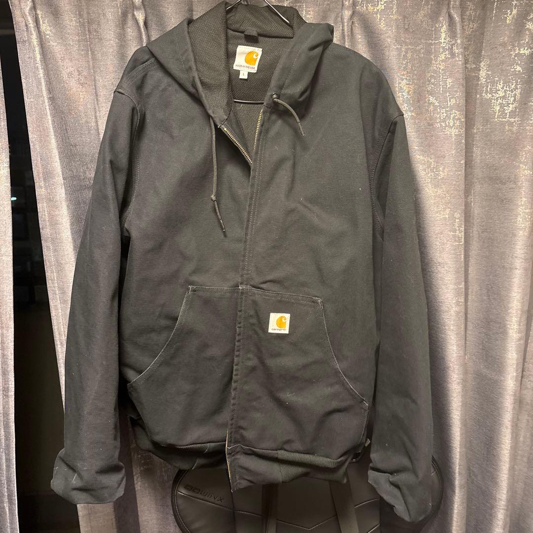 た*)様 Carhartt アクティブジャケット　Lサイズ ブラック