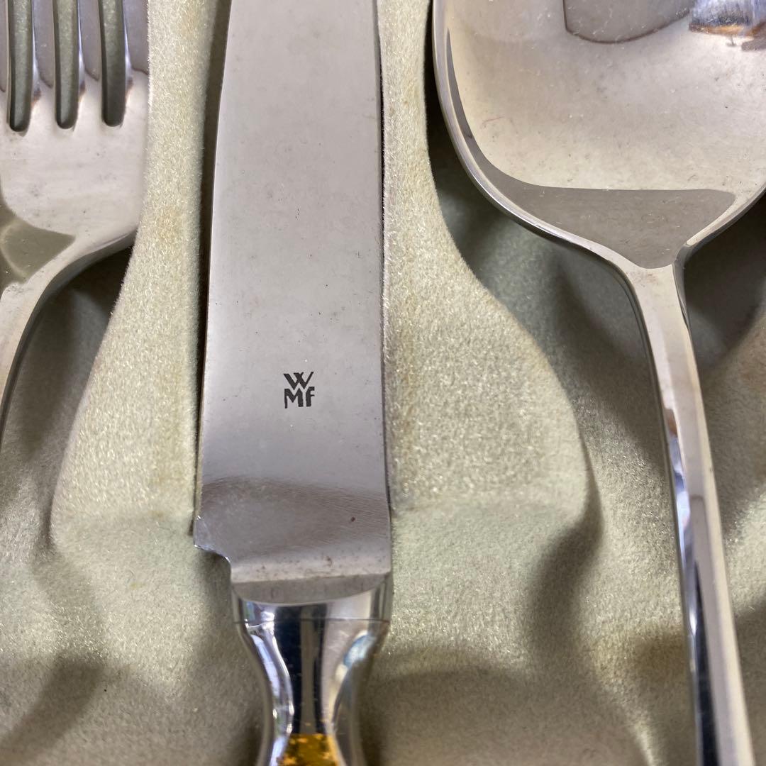 値下げ　ドイツWMF（ベーエムエフ）製　ナイフ・フォーク・スプーン6組セット