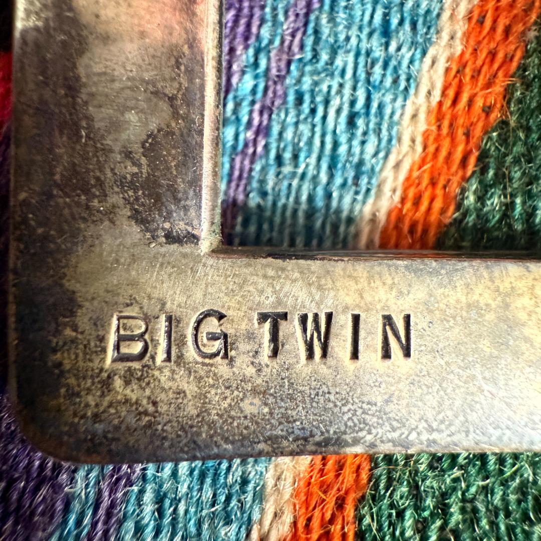 m*r様 【最終値下げ】BIGTWIN レザーベルトsterling silve