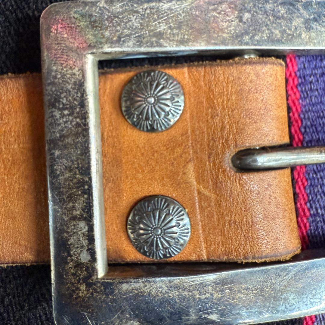 m*r様 【最終値下げ】BIGTWIN レザーベルトsterling silve