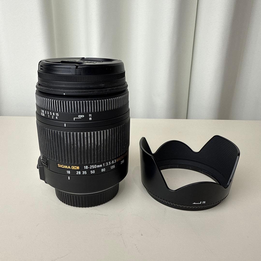 SIGMA 18-250mm DC OS HSM ☆ニコン用☆高倍率レンズ