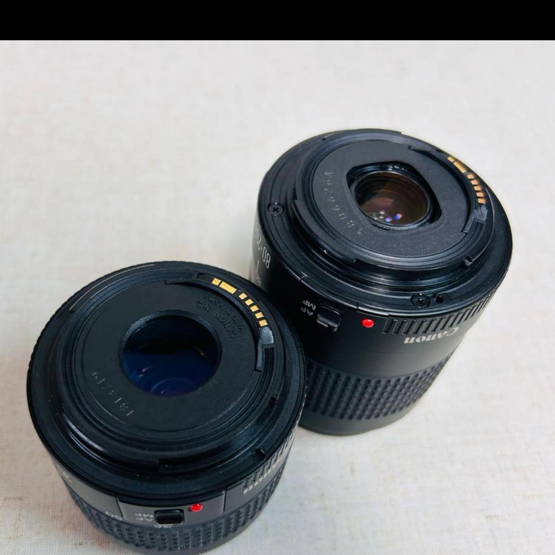 【1/31まで】Canon 30-80mm 80-200mm レンズセット