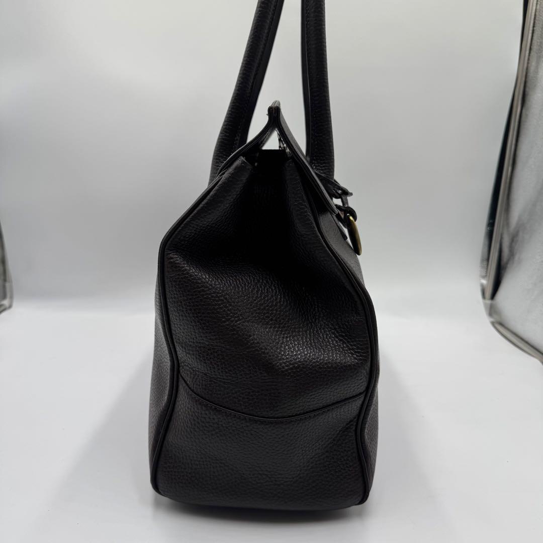 美品✨ トフアンドロードストーン トートバッグ ルーフボタン ビジネス A4 茶