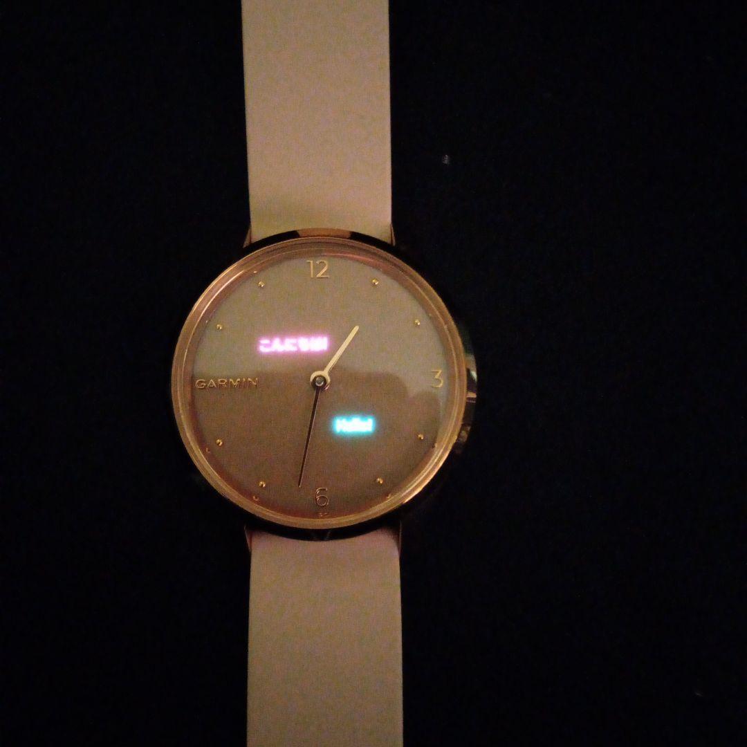 kmay915　ピンクゴールドGARMIN アナログ腕時計