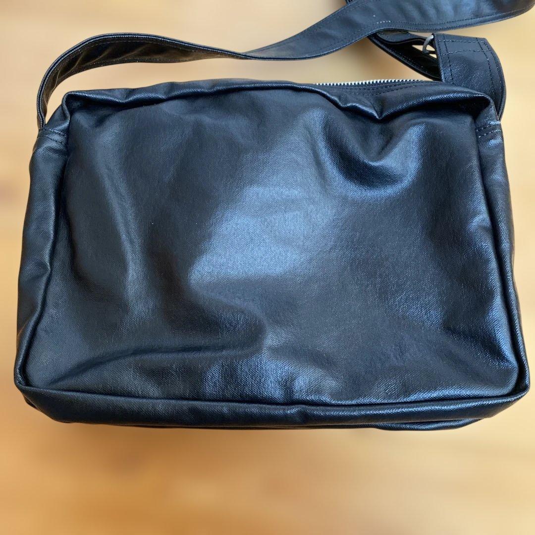 PORTER レザー ショルダーバッグ ブラック