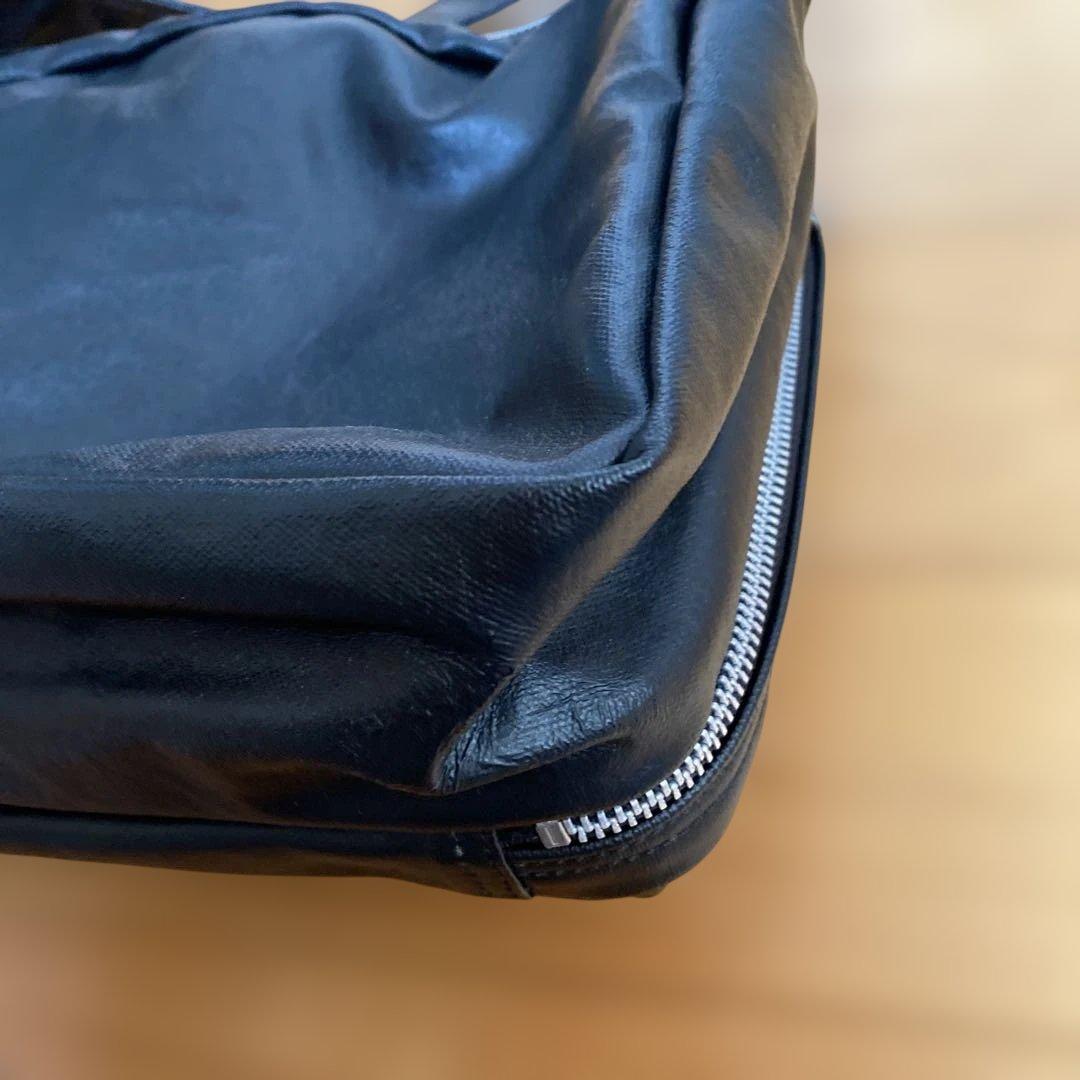 PORTER レザー ショルダーバッグ ブラック