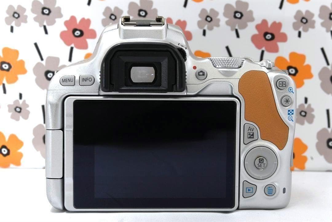 ❤Canon Kiss X9❤高性能STMレンズ❤カメラバック❤希少なシルバー❤