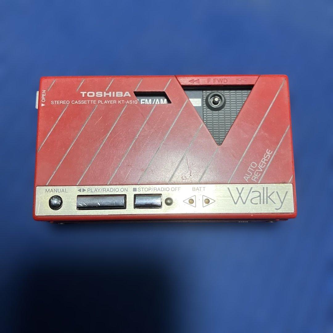 TOSHIBA Walky KT-AS10カセットプレーヤー　ウォークマン