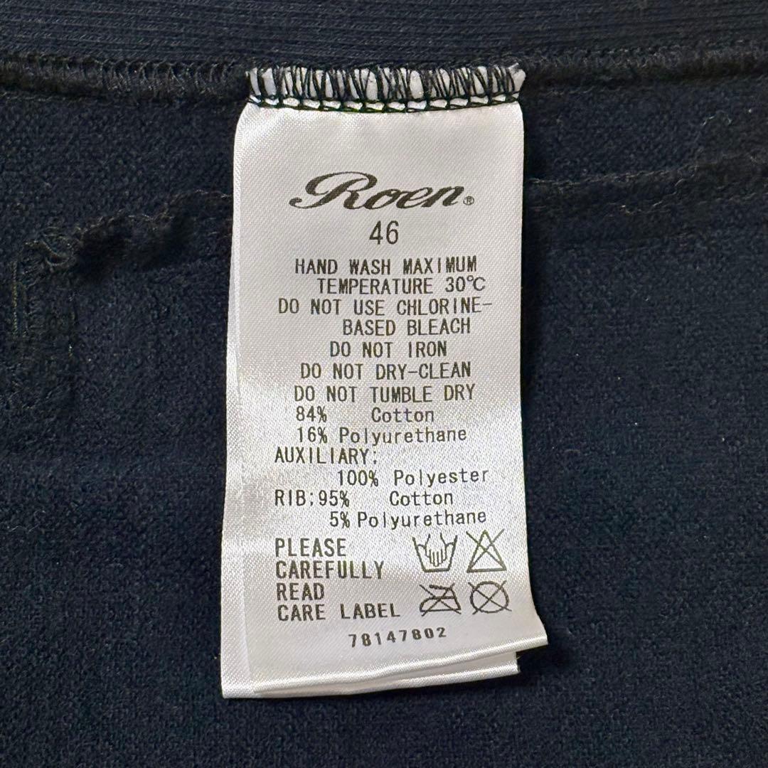 ロエン パーカー ディズニー ミッキー Roen サイズ46 クラッシュミッキー