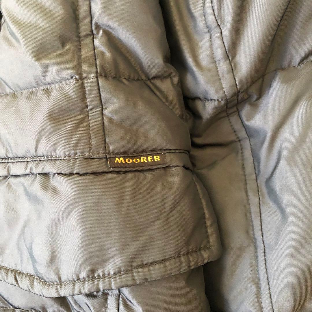 極美品 サイズ54 MooRER ムーレー SIRO-KM ダウンジャケット