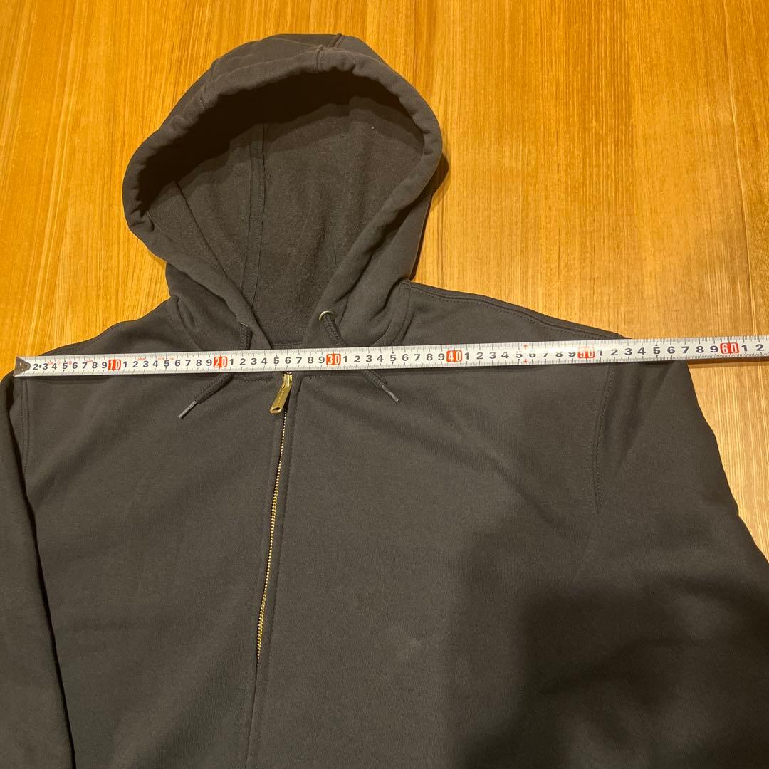 Carhartt ブラック　黒　フルジップパーカー Mサイズ