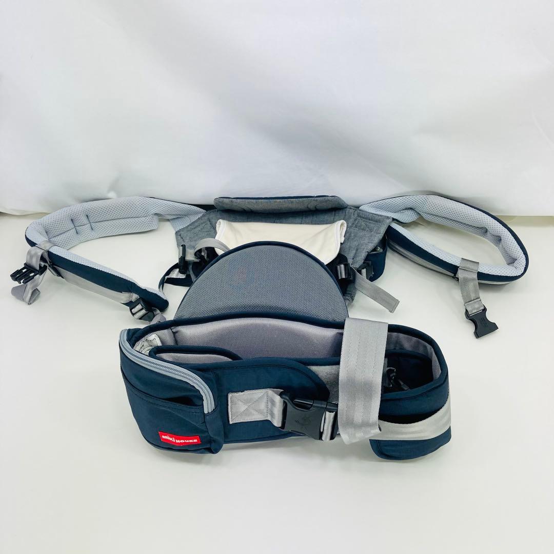 【美品】ミキハウス×ポグネー ベビーキャリア 抱っこひも