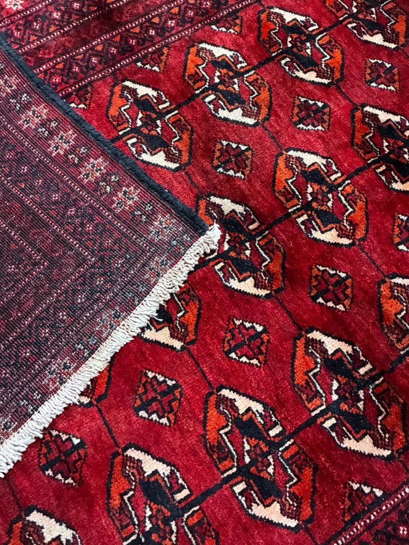 ◉50s vintage◉　162cm×96cm　ペルシャ絨毯　トライバルラグ