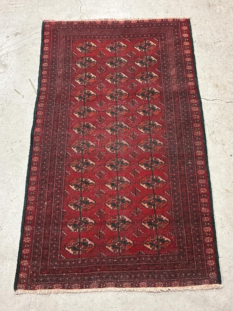 ◉50s vintage◉　162cm×96cm　ペルシャ絨毯　トライバルラグ