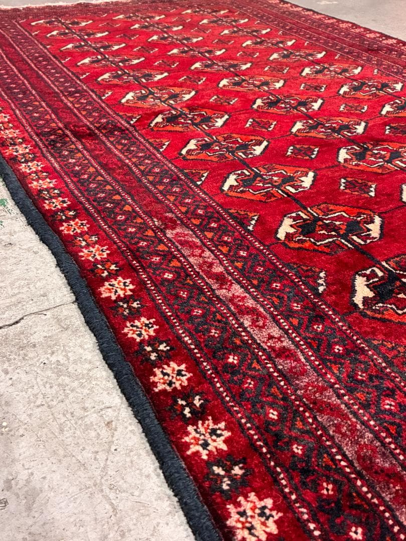 ◉50s vintage◉　162cm×96cm　ペルシャ絨毯　トライバルラグ