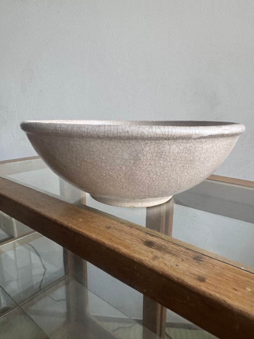 吉田次郎　陶器製ボウル　貫入