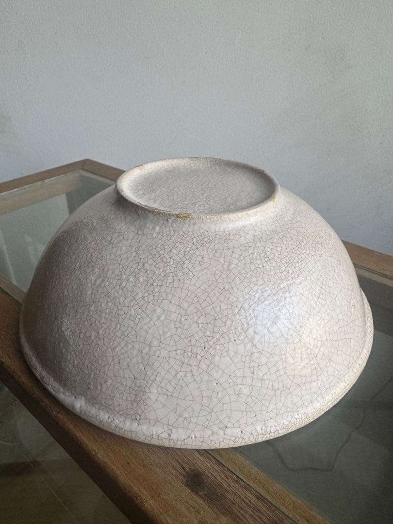 吉田次郎　陶器製ボウル　貫入