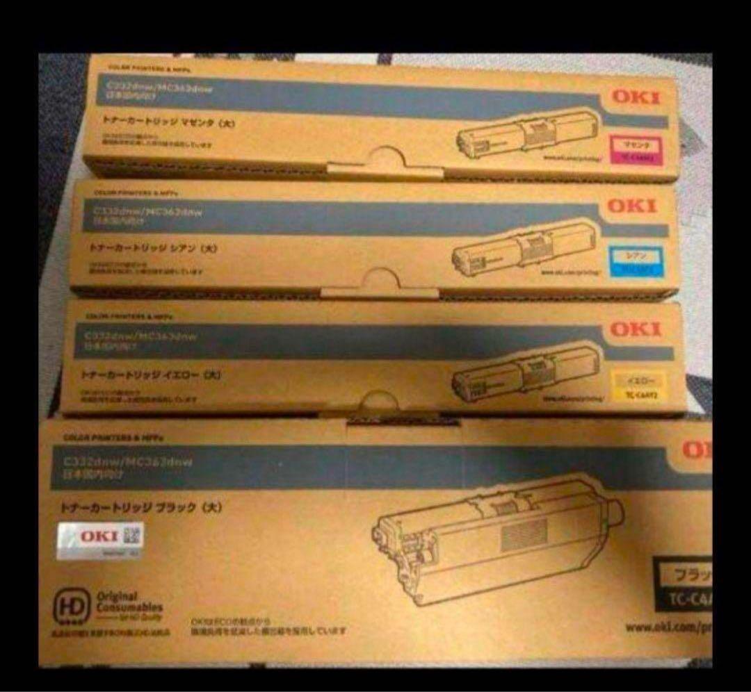 OKI TC-C4AK2 カートリッジ　新品4点×5セット