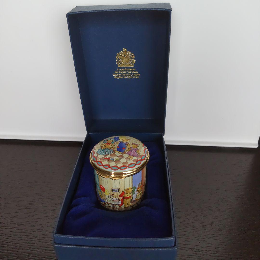ハルシオンデイズ テディベア パーティー 箱あり 小物入れ ピルケース 新品