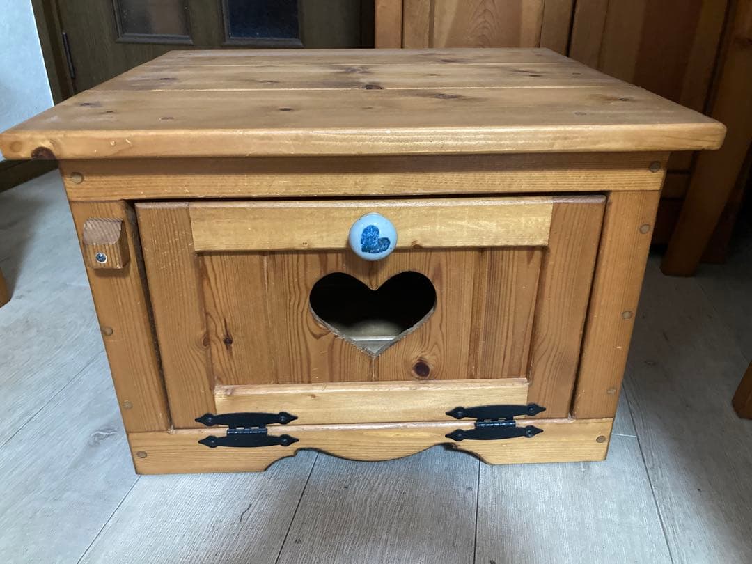 nao　カントリー　コロ付き木製家具　テレビ台