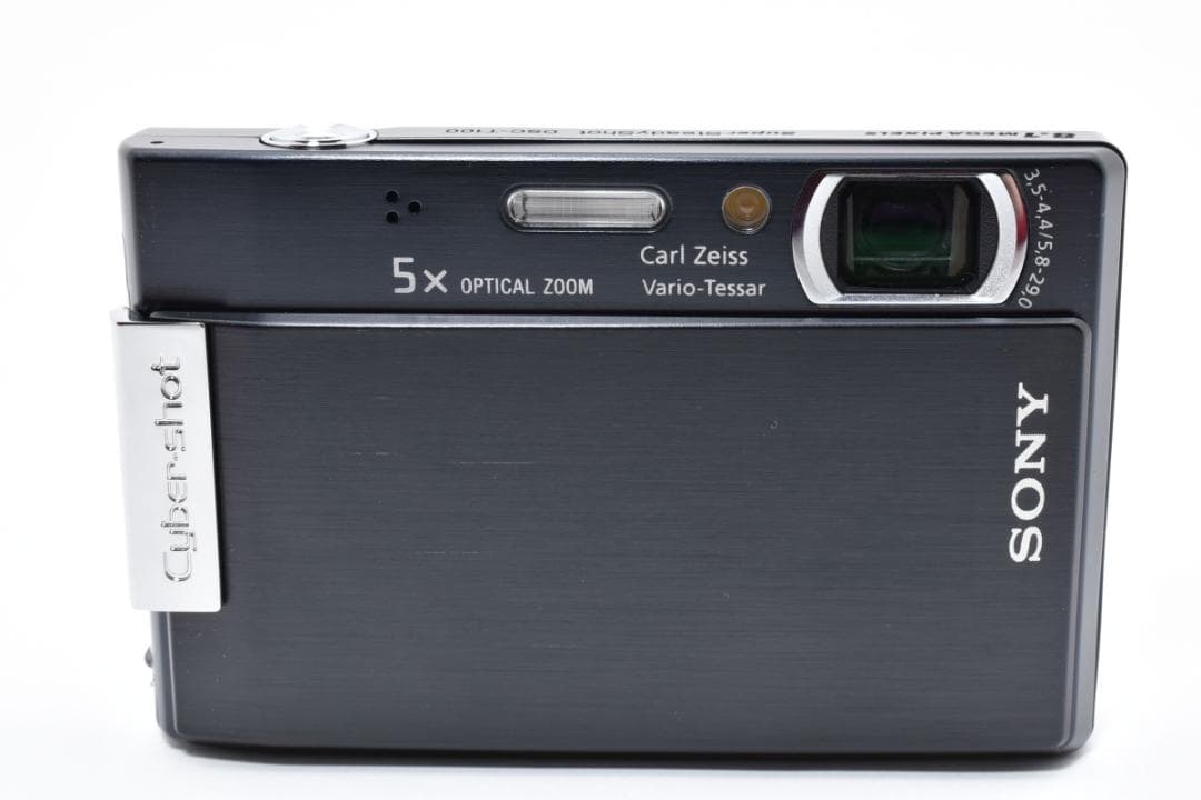 【極美品】SONY Cyber-shot DSC-T100 ブラック　ほぼ新品！